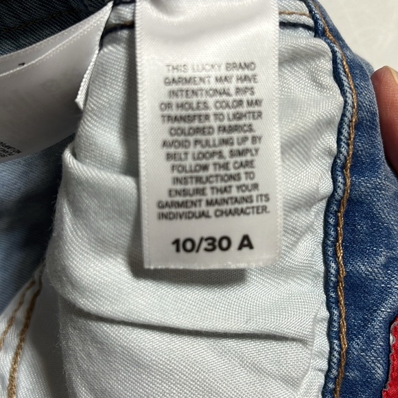 Lucky Brand Light Blue Jeans flare leg size 10 - Picture 7 of 11